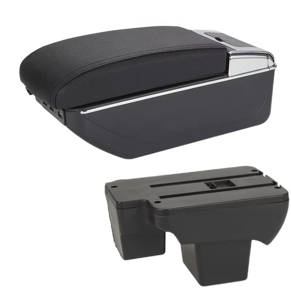 FSOZDBBPL For Polo 2019-2024 Car Armrest Box Storage Box Retrofit Parts Interior Parts