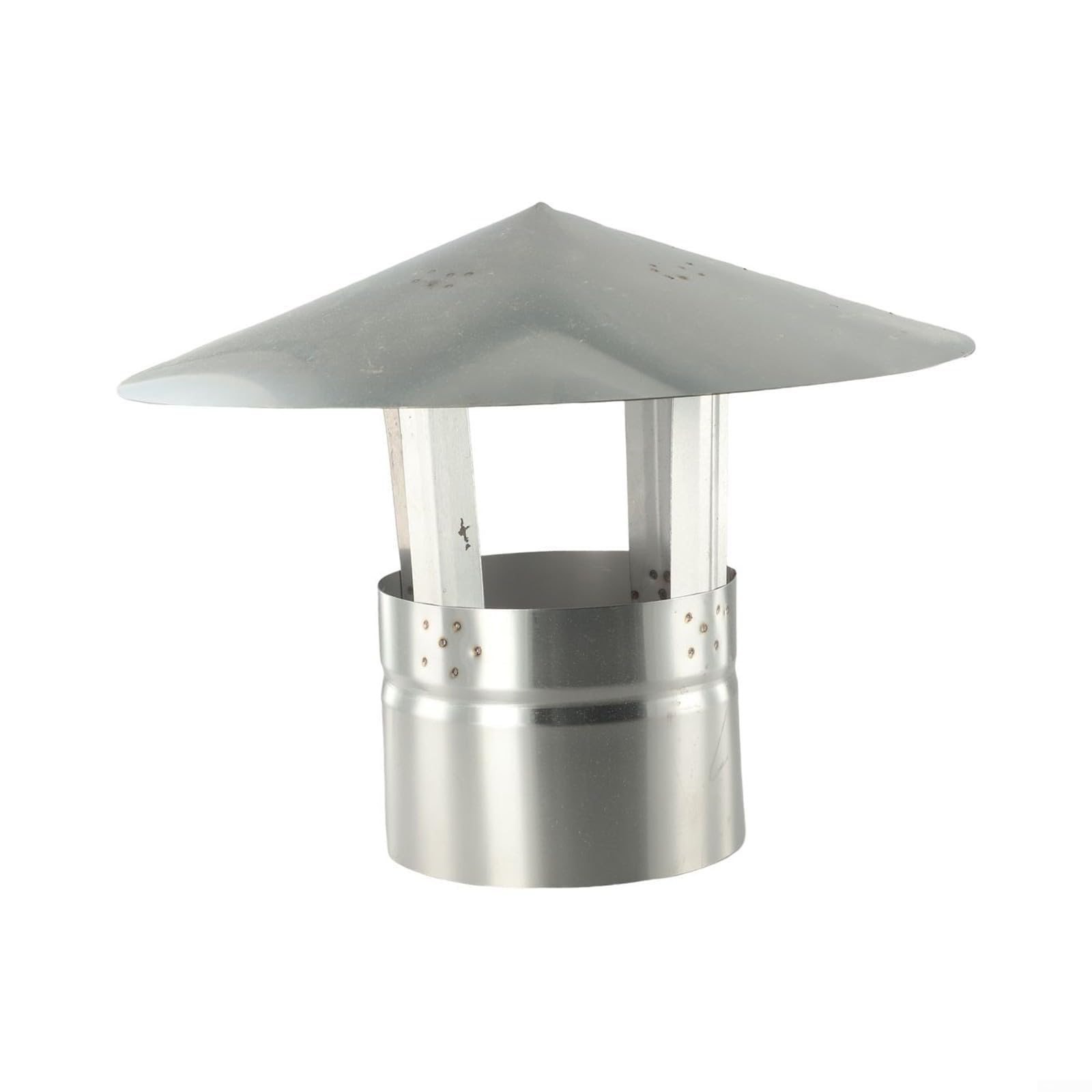 EJGMCNSGB Rain Cap and Ventilator Stainless Steel Chimney Cover for Enhanced Airflow (120MM)