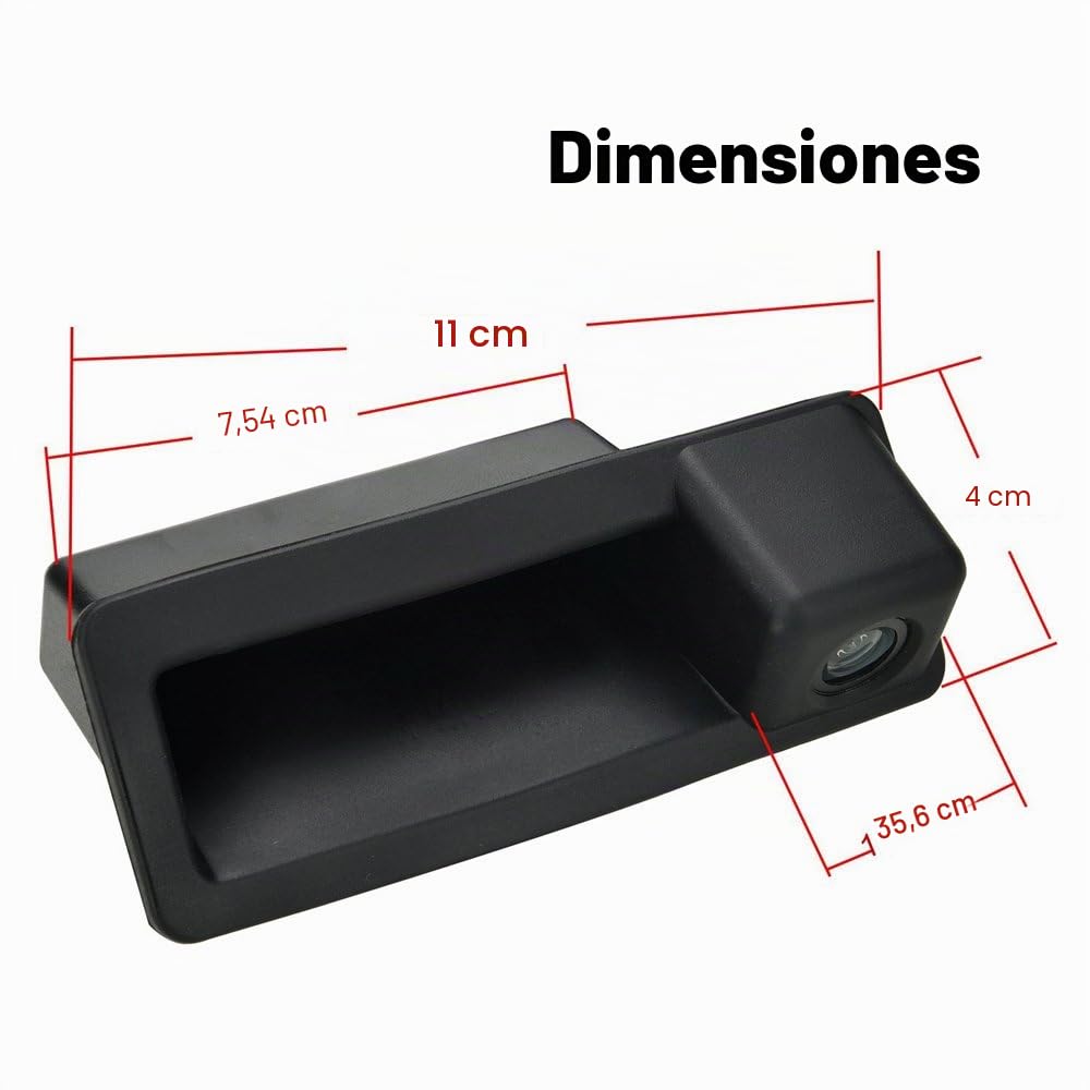 Cámara Reversible Impermeable de la cámara de inversión de la manija del Tronco de la visión Nocturna para 3 Series 5 Series X5 X1 X6 E39 E46 E53 E82 E84 E88 E90 E91 E92 E93 E60 E70 E71