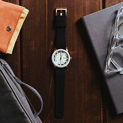 Image of BARTON Elite Silicone Watch Bands - Gold Buckle Quick Release