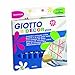 Price comparison product image Giotto 441000 wax O-GLASS Window Decoration - Case with 10 Assorted Colours