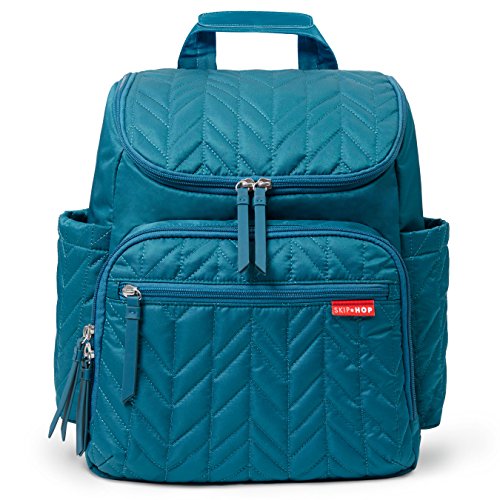 Image of Skip Hop Forma Travel Carry All Diaper Backpack with Insulated Bag, One Size