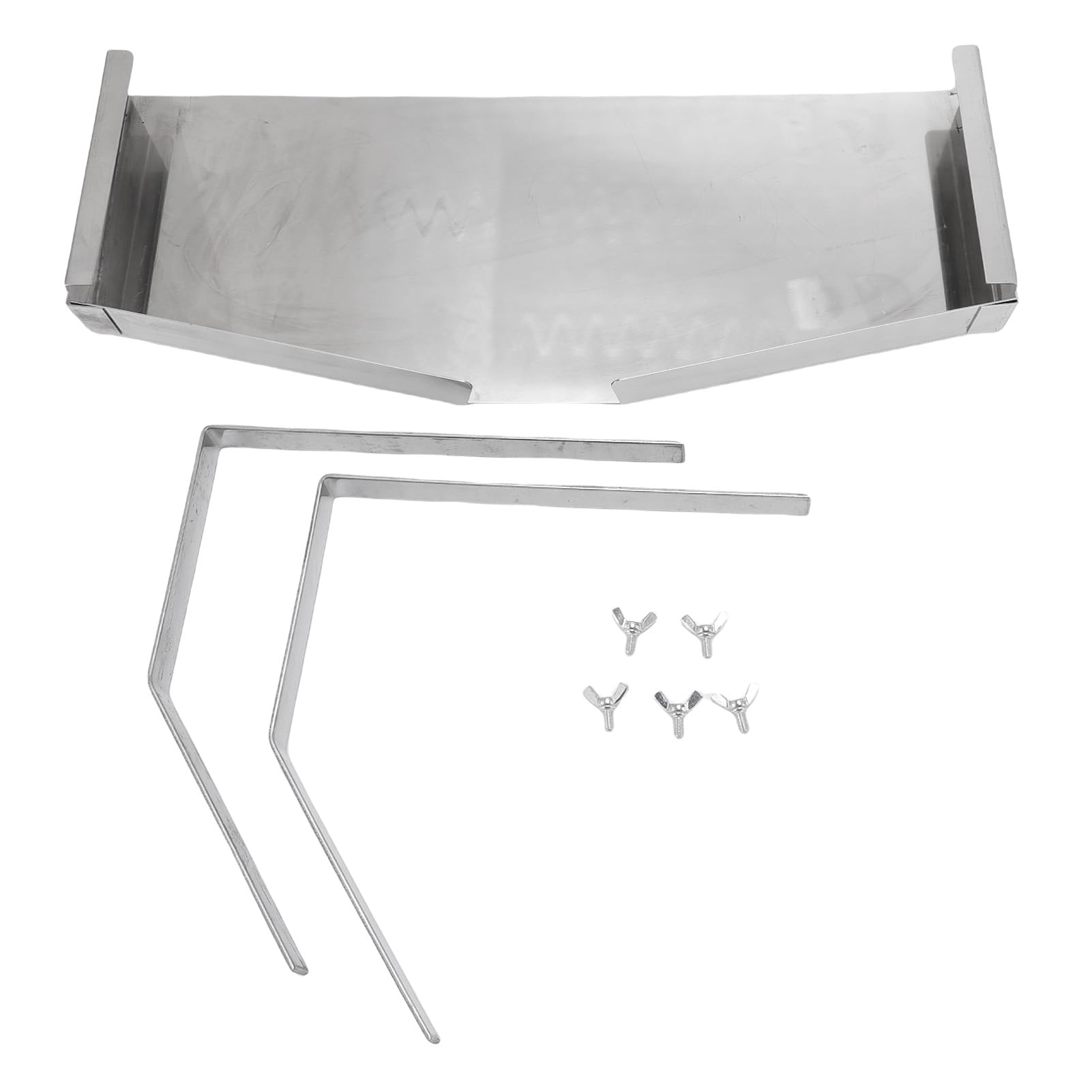 Pyhodi Pantalla de Pantalla de Marco de Panales de Panales para el Marco Langstroth, Colmenas de Apicultura de Acero Inoxidable Soporte para Desenterrar para los Restaurantes de