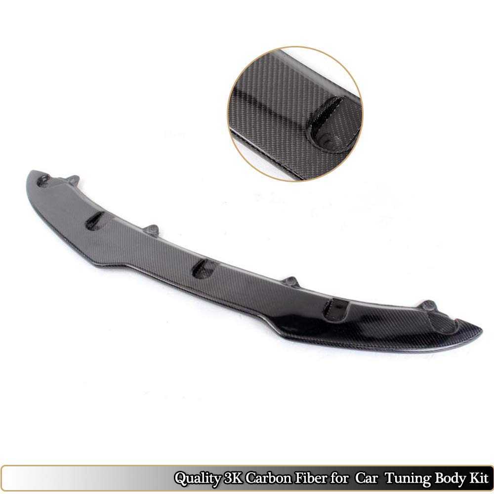MCARCAR KIT Front Bumper Lip fits Volkswagen VW Golf MK6 GTI 20102013 Addon Tuning Carbon