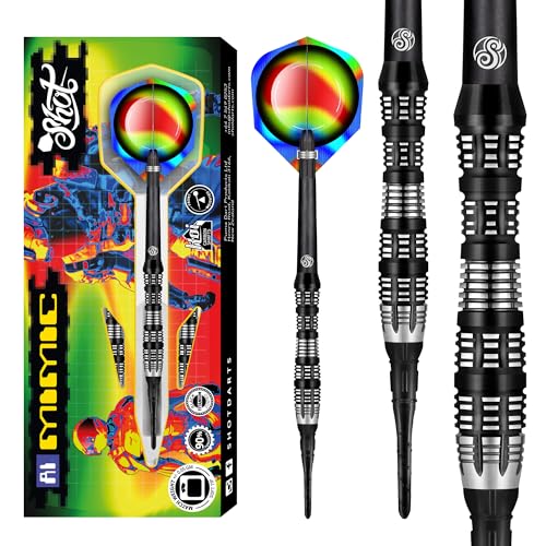 US Darts 3 Sets (9 Flights) Pentathlon White Slim Dart Flights - 100 Micron - Ex-Tough #04