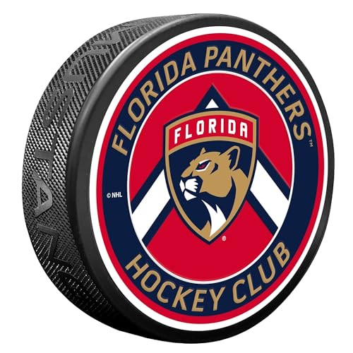 Sports Decor Florida Panthers Puck - Chevron Banner