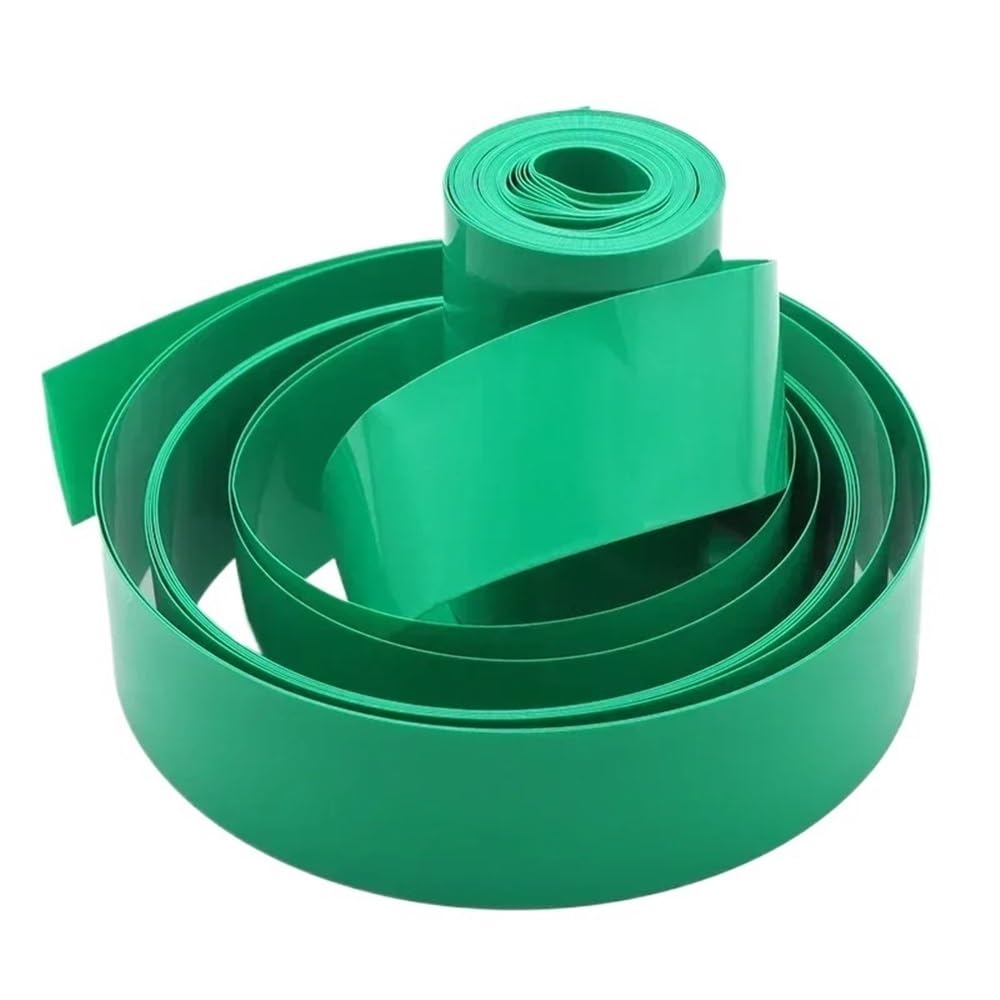 Rurki termokurczliwe klasy morskiej, Zielona rurka termokurczliwa z PVC do 18650 wielu rozmiarów(150MM*95MM*8METERS)