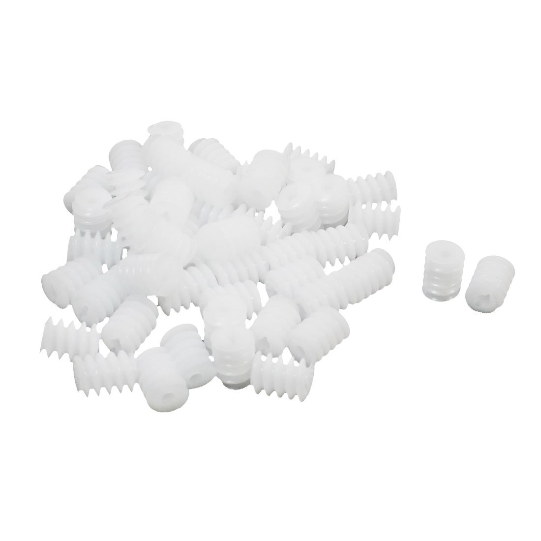 Plastic Worm Gears - 50 Pack for RC Models -1