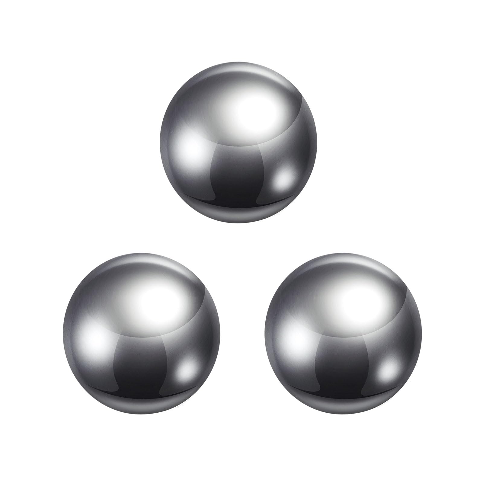 sourcing map 3 sfere di precisione in acciaio inox G200 201, diametro 24 mm, per cuscinetti