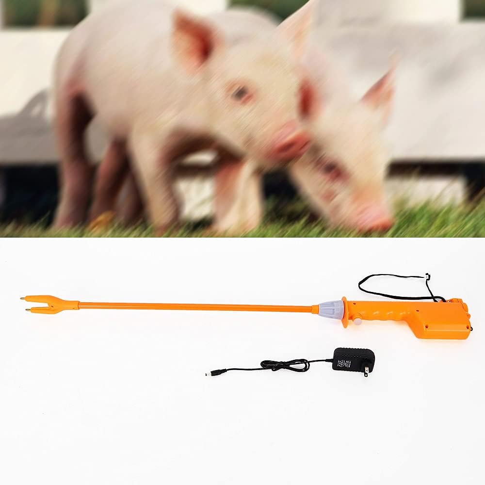 Bacacoo 10000V Rechargeable Electric Shock, Livestock Prodder, 55cm/21.65