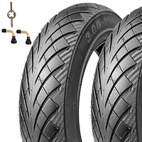 MEGHNA 3.00-10 Tubeless Reifen für E-Bike/Elektroroller & City Roller | TL Reifen 10 Zoll | 2.15x10 Felgen | Straßengriff & Langlebigkeit (2XReifen)