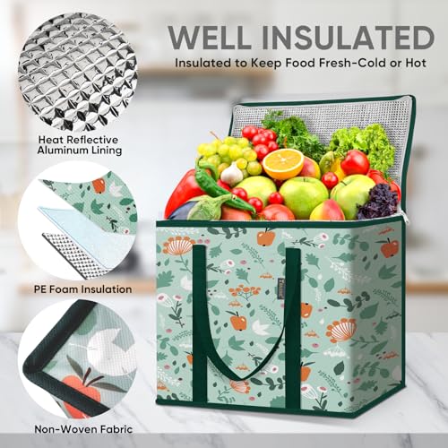 BALEINE Collapsible Reusable Grocery Bags