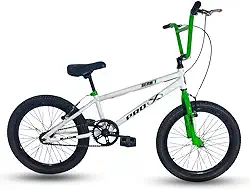 Bicicleta Pro-x Bmx Cross Serie 1 Aro 20 Branco/Verde Neon