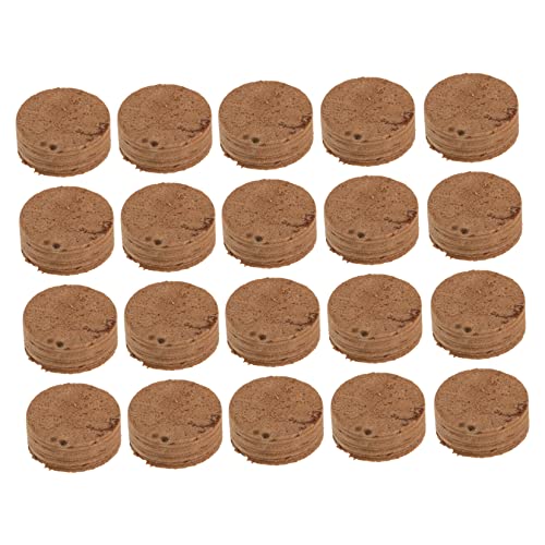 HANABASS 20Pcs Saxophone Key Cork Pads Replacement Lightweight and Compact Musical Instrument Mounting Accessories for Home Office Use