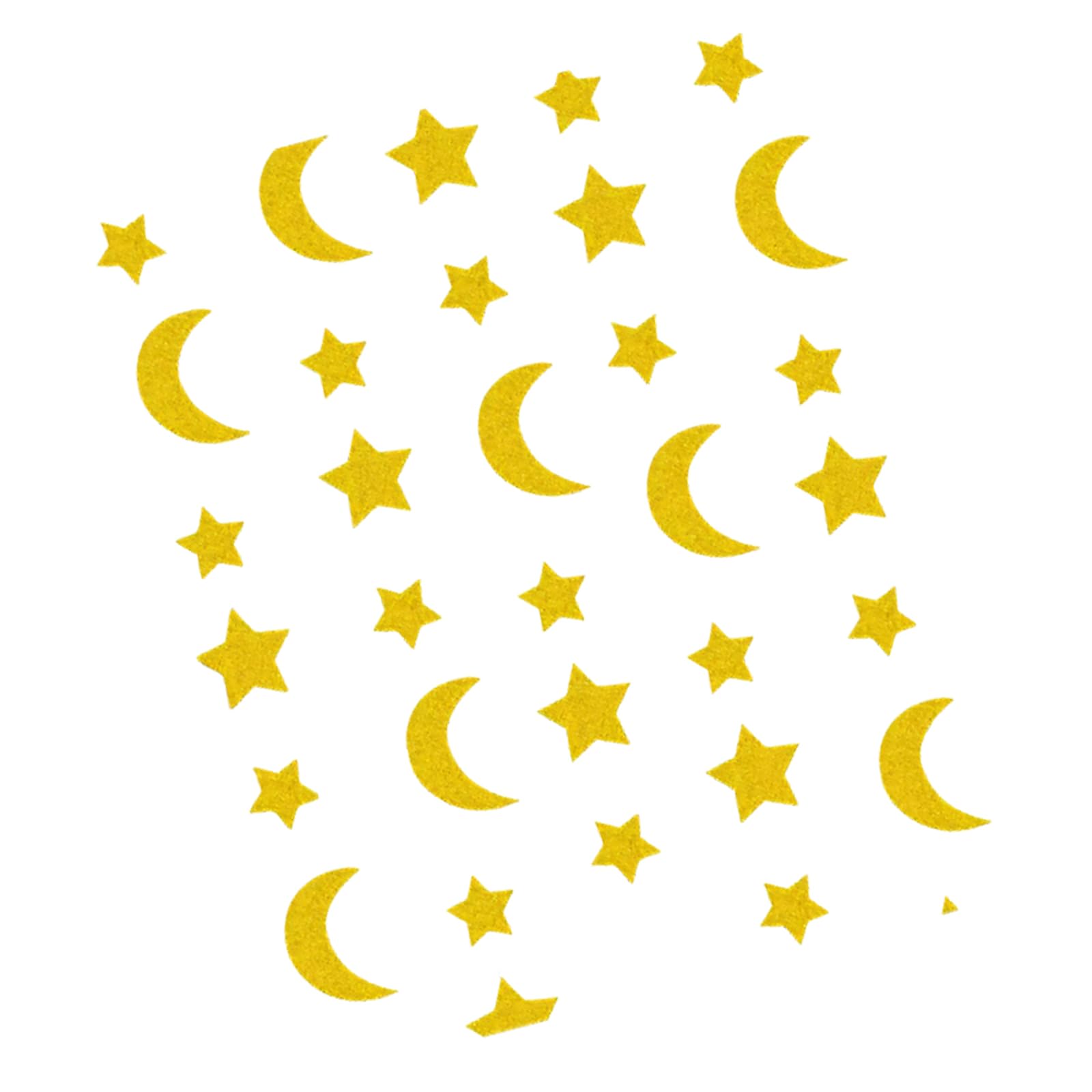 Meiliyizu Star Themed Paper Pennant Glittering Paper Bunting Ornament for Wedding Anniversary Celebration Kids Room Wall Spiritual Theme Deck
