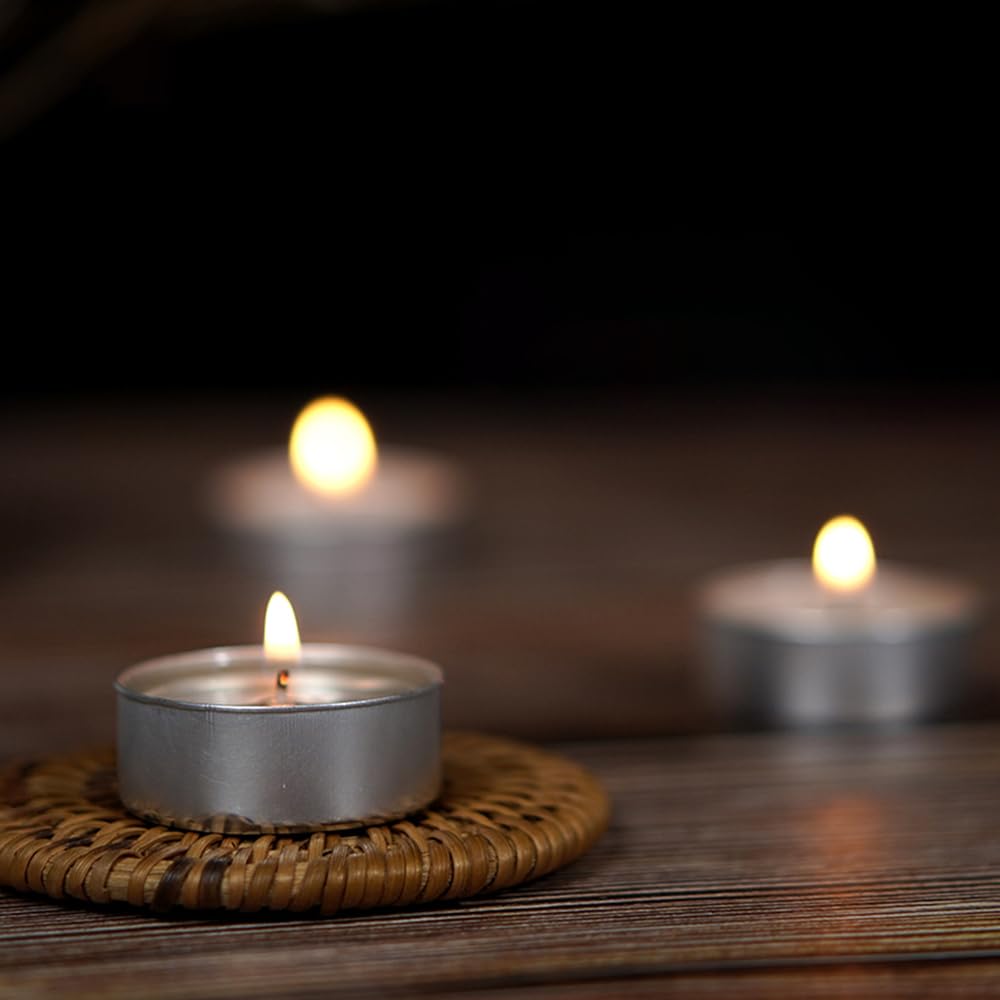 Vela de Téalights Aromáticas con perfumadas citronela 120velas ( PLUS HOME )