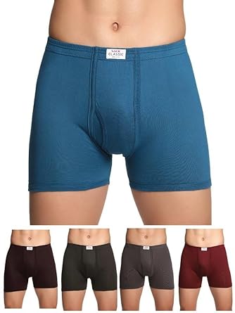 Lux Classic Men’s Inner Elastic Underwear – Premium Pack of 5 (Color May Vary) | Ultimate Comfort & Fit