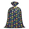 WRAPAHOLIC 56″ Large Birthday Plastic Gift Bag – Birthday Cake Jumbo Bike Bag Gift Wrap for Kids Birthdays, Baby Shower, Parties, Celebrating, or Any Occasion – 56″ H x 36″ W