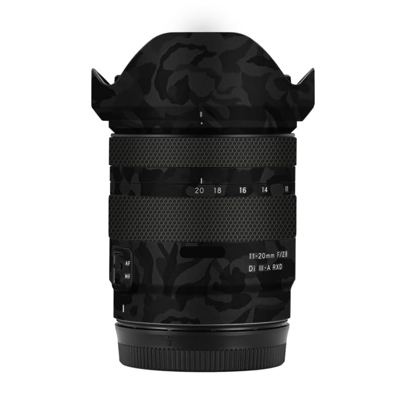 Autocollant anti-rayures Tamron 11-20 mm F2.8 Canon RF noir ombré