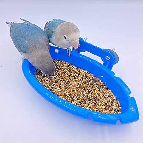 CIAWASEI Bird Bath Tub Bowl, mall Tub Bowl for Hang Inside Cage Birdbath Shower for Parrot/Parakeets/Cockatiels/Canary/Budgerigar Cover