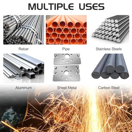 Winone CUT OFF WHEEL 10 PACK Cut Off Wheel 4 1/2,10 Pack Cutting Wheel Ultra Thin 0.04X0.87 Inch Cutting Disc Stainless Steel Angle Grinder Cutting Disc Fast Burr-Free Metal Cutting Blade thumb #6