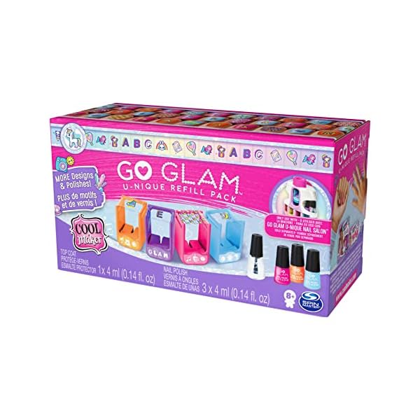 Cool MAKER Go Glam Unique Nachfüll Set - zur Verwendung mit dem Go Glam Unique Nagel Salon, Nagellack und… – Bild 8