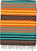 El Paso Designs Peyote Hippie Blanket Classic Mexican Style Falsa Stripe Pattern in Vivid Peyote Colors. Throw, Bed, Tapestry, or Yoga Blanket. Hand Woven Acrylic, 57" x 74" (Peyote 2)