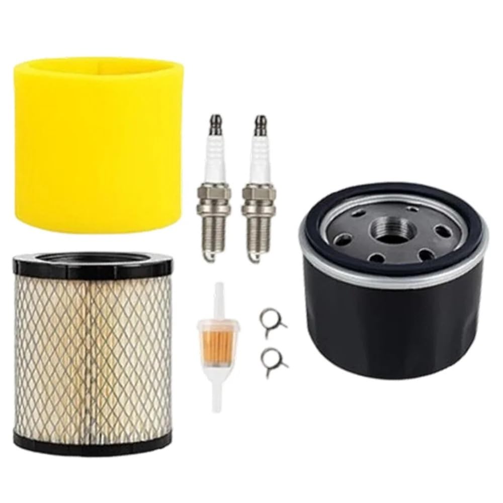 Kit de filtros de aire y aceite aptos for cortacésped de jardín D140E100 | Apto for piezas de repuesto for cortacésped de jardín D140E100