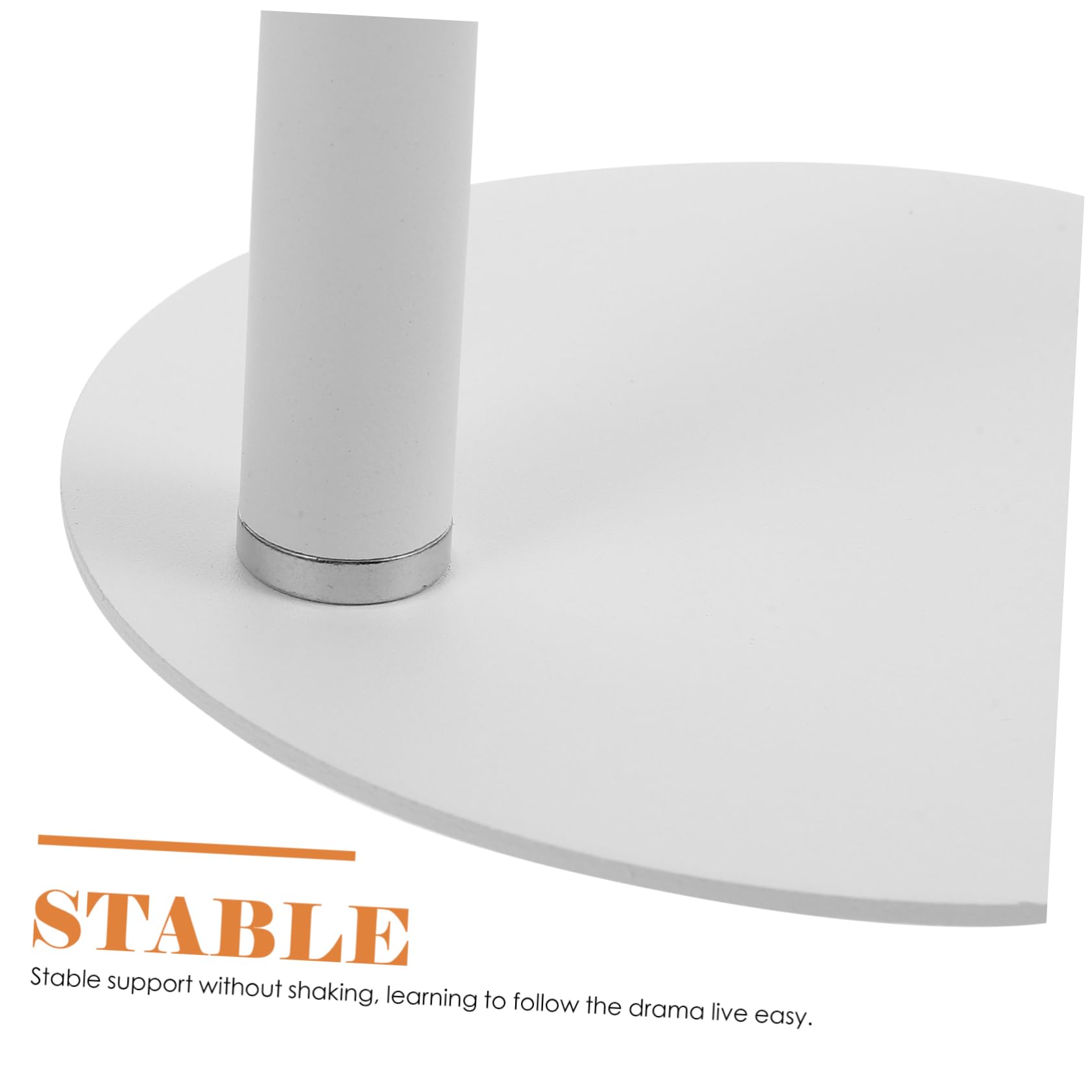 SHINEOFI Supporto Abs Tablet di Tavolo Alluminio Lega da Bianco