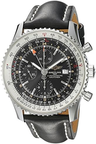 Breitling Men’s A2432212/B726BKLT Black Dial Navitimer World Watch