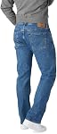 Signature by Levi Strauss & Co. Gold Men's Relaxed Fit Flex Jeans, Medium Indigo-waterless, 28W x 36L