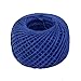 Produktbild iTemer 20 m, gefertigt mit Hanf Seil für Geschenk-Color Handwerk Twine Rope Cord mit Ball