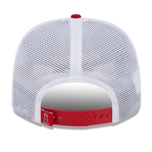 Gorra Snapback New Era Los Angeles Angels Roja miniatura 3