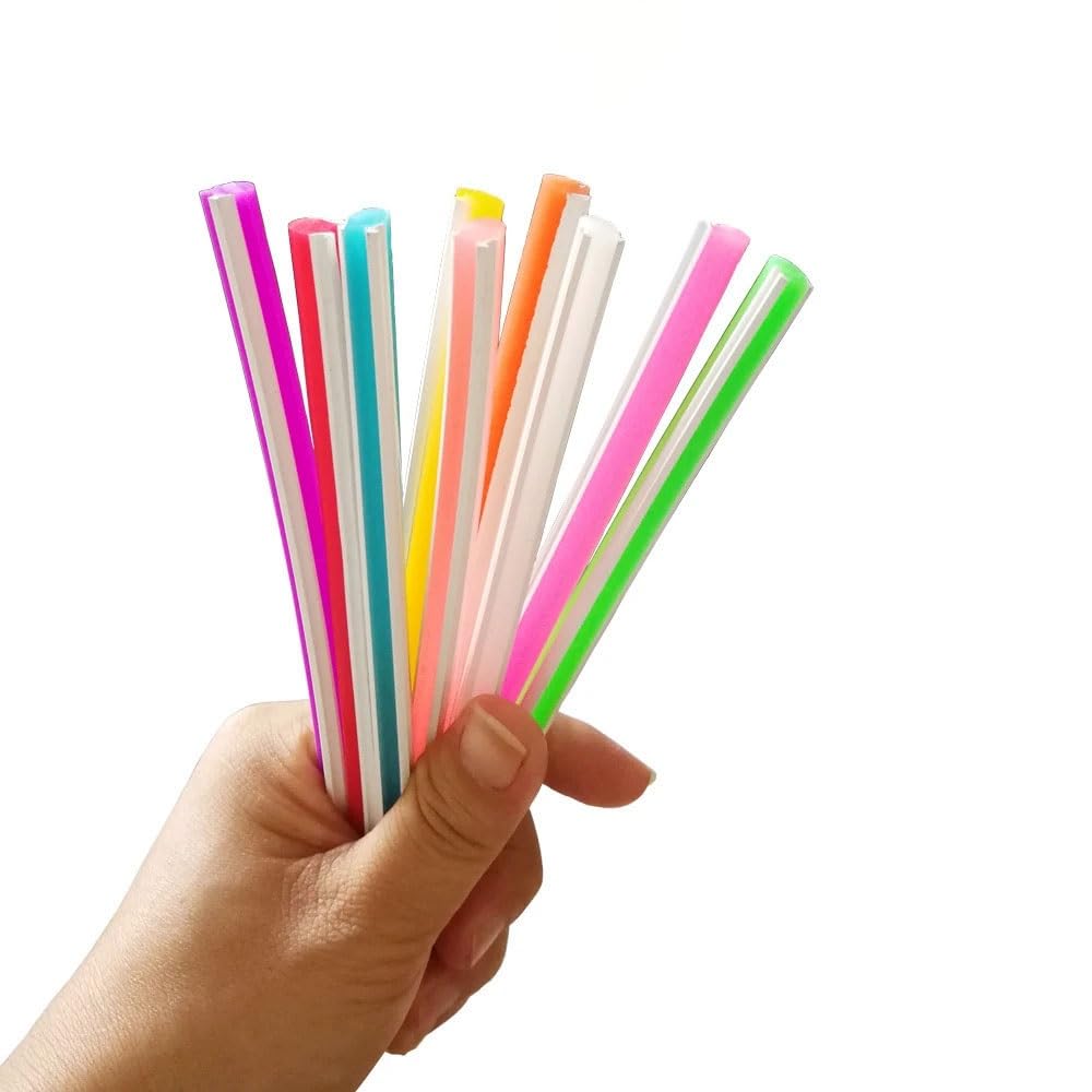 Difusor flexible y plegable, el canal de neón flexible la tira 6m m multicolor 1-10 mide ángulo visión 120°(Blue,10meters)