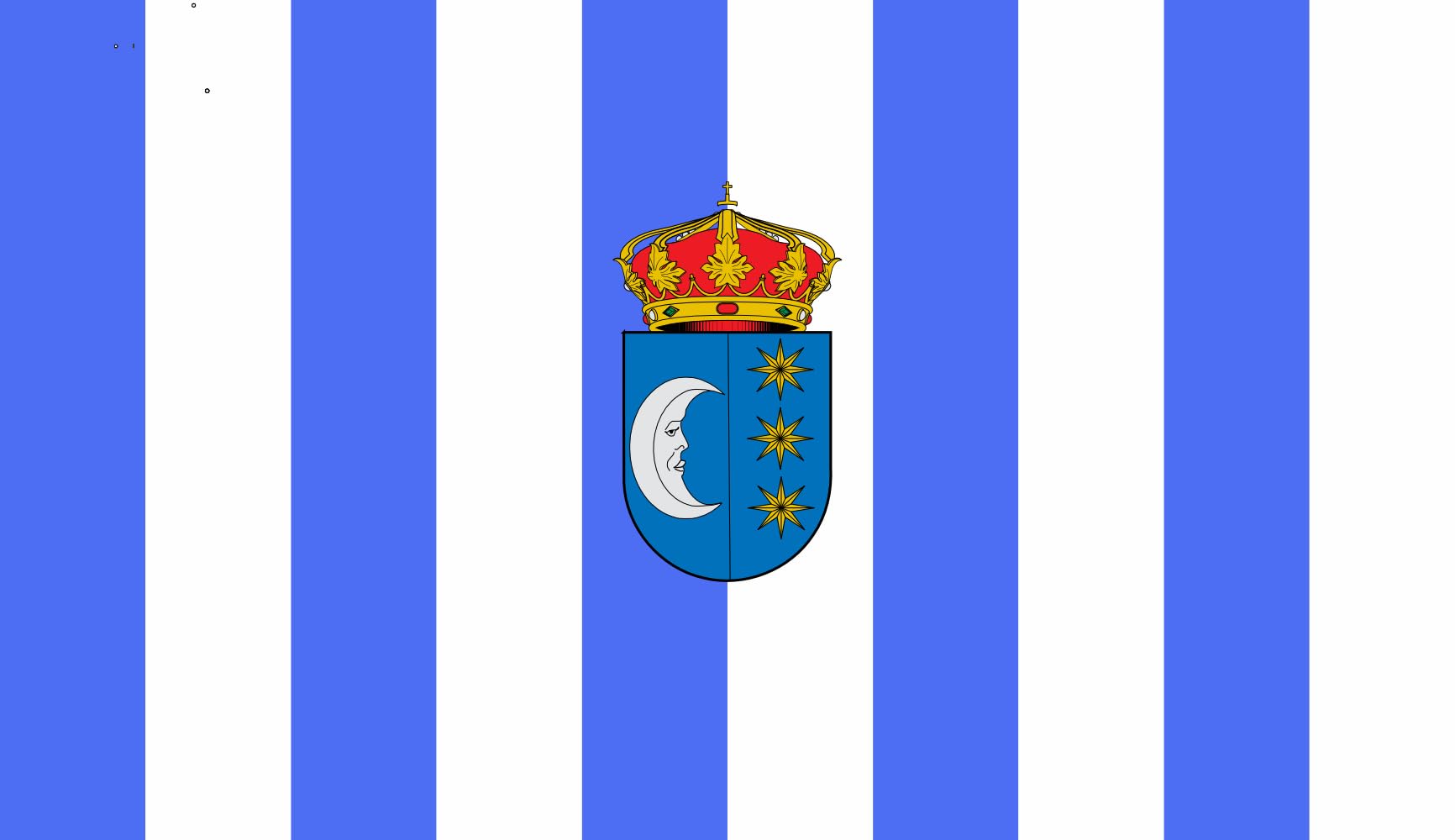 Drapeau paysage de la Città di Tui grand format pour mât et décoration extérieure