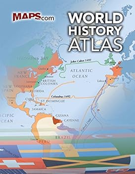 Paperback Longman Atlas of World History by maps.com Book