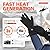 SAVIOR HEAT Heated Glove Liners for Women Men, Rechargeable Electric Heated Gloves with Touchscreen for Winter Hiking Riding Bicycling Skiing Camping Arthritis,and Cold-Weather Hand Warmer