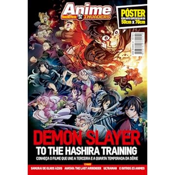 Capa do livro Superpôster Anime Invaders - Demon Slayer: To The Hashira Training