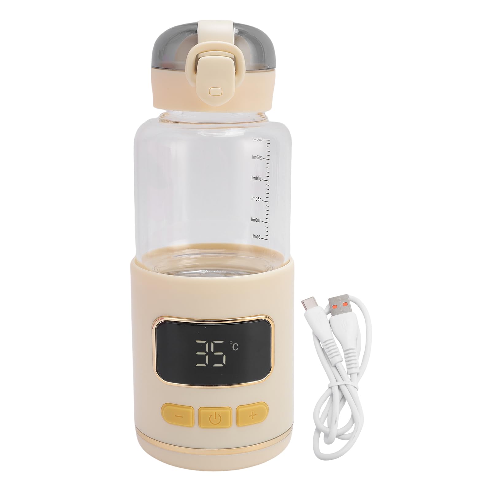 Calentador de Biberones Portátil con Batería de 15000mAh,