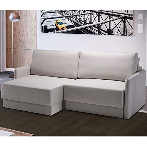 Sofá Retrátil Braço Fino 240 Cm Mola Ensacada D28 Reclinável 4 Lugares Madrid Linho Off White - NS