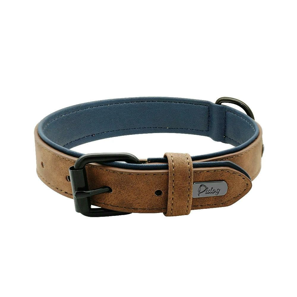 Collier en Cuir Durable pour Chien Réglable et Ultra Résistant
