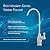 Brio Classic Series Drinking Kitchen Water Filter Faucet (10.7”) for Undersink Filter System (Reverse Osmosis RO & Instant Hot Water) | Lead-Free NSF & ANSI Certified - Spot Free, Polished White