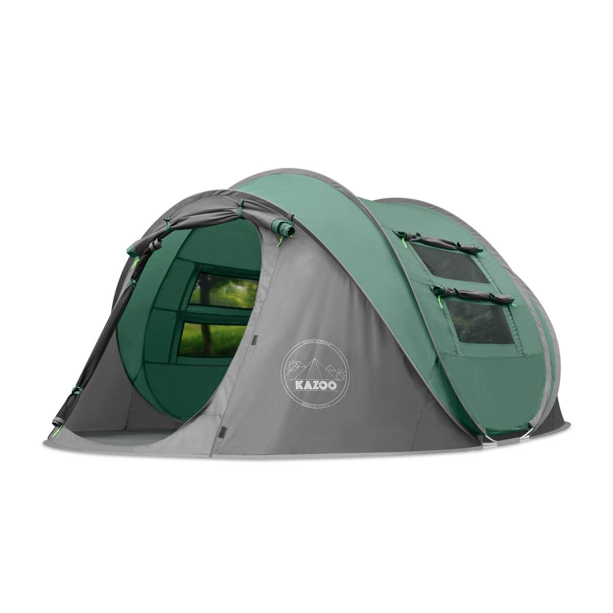 Kazoo - 2 Person Pop Up Tent, Green 