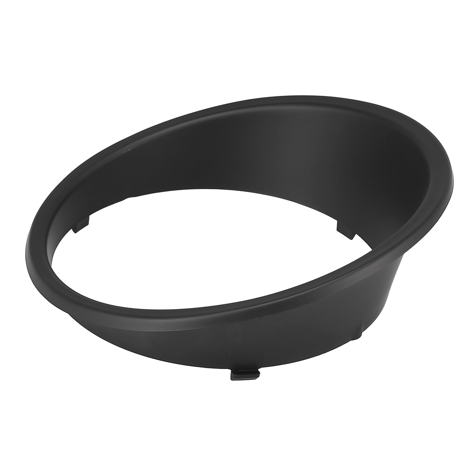 Pair Matte Black Front Headlight Lamp Cover Trim Fit Jeep Wrangler 07