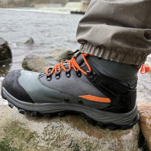 Image of 8 Fans Wading Boots with Terrain Grip Outsole, Lightweight Wading Shoes,Fishing Boot