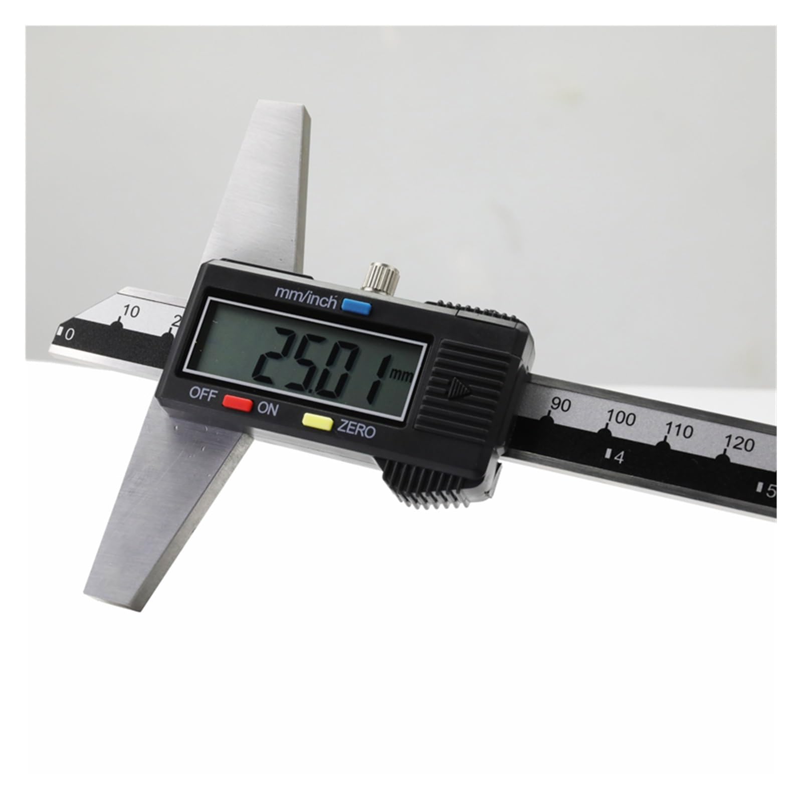 0-150mm 6" Stal nierdzewna Metryczny Imperial Cyfrowy Głębokość Noniusz Suwmiarka Mikrometr Elektryczny,Precyzyjny i dokładny