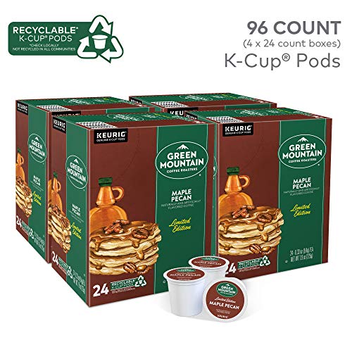 Image of Green Mountain Coffee Roasters Maple Pecan Coffee,Keurig K-Cup Pods, Light Roast, 96 Count