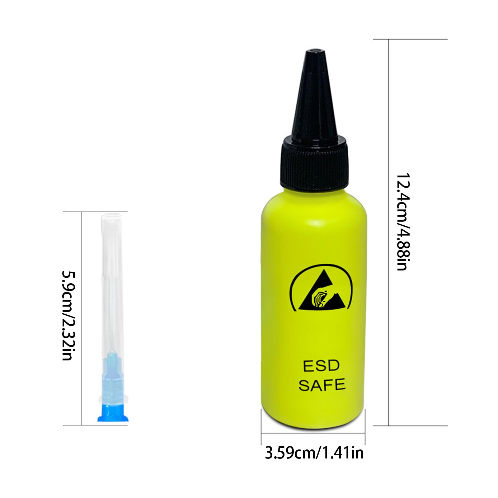 Flacone solvente da 65 ml con erogatore di aghi per colle di carico liquidi adesivi per saldatura colofonia bottiglia Repai