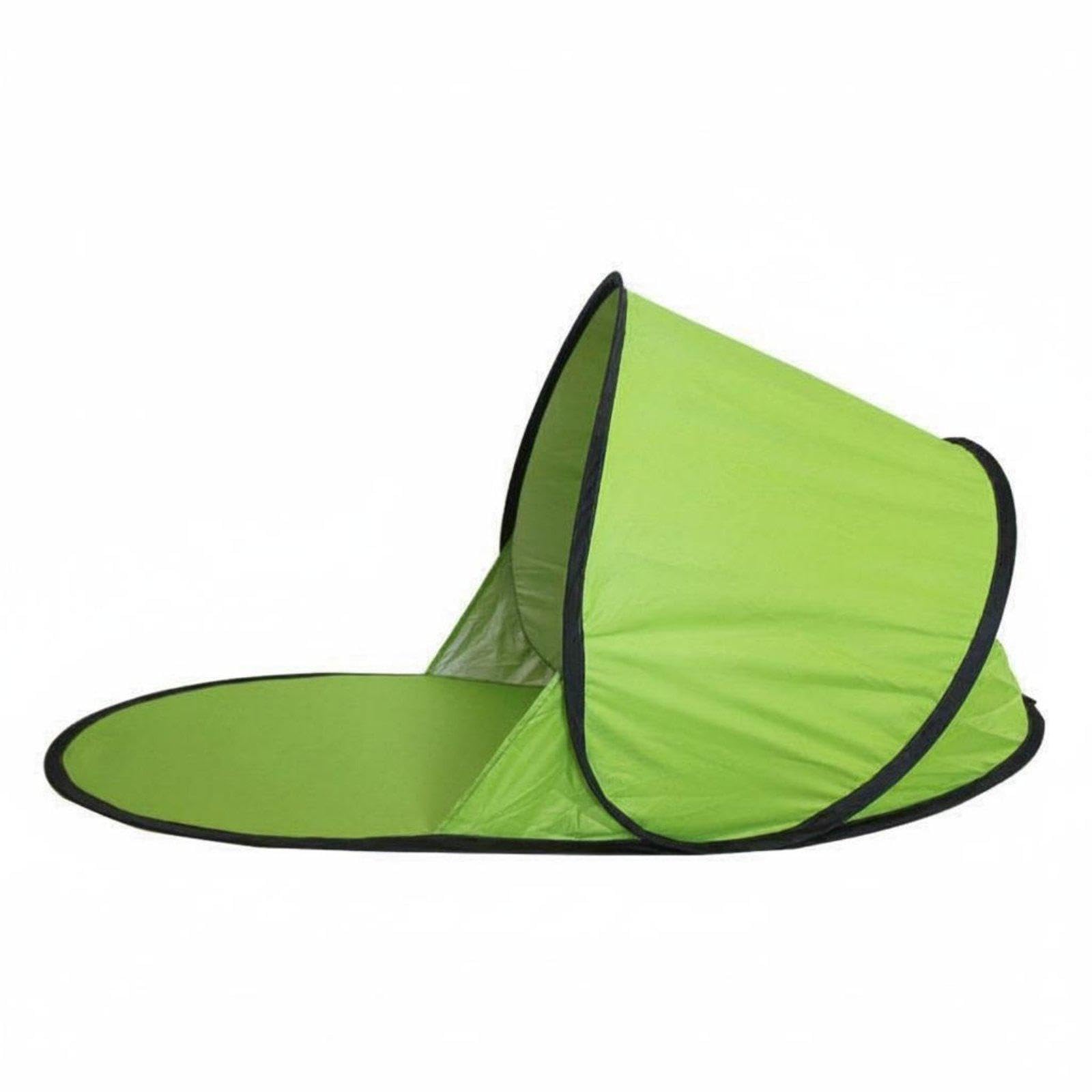 CALANDIS Instant-Setup Beachside Tent Portable Beach Sun Cover Lightweight Single Person Sun Tent for Outdoor, Park Slipper Green-image-45