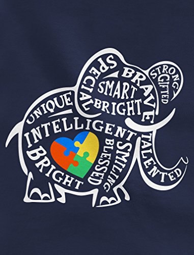 Tstars Autism Awareness Elephant Toddler Kids T-Shirt2
